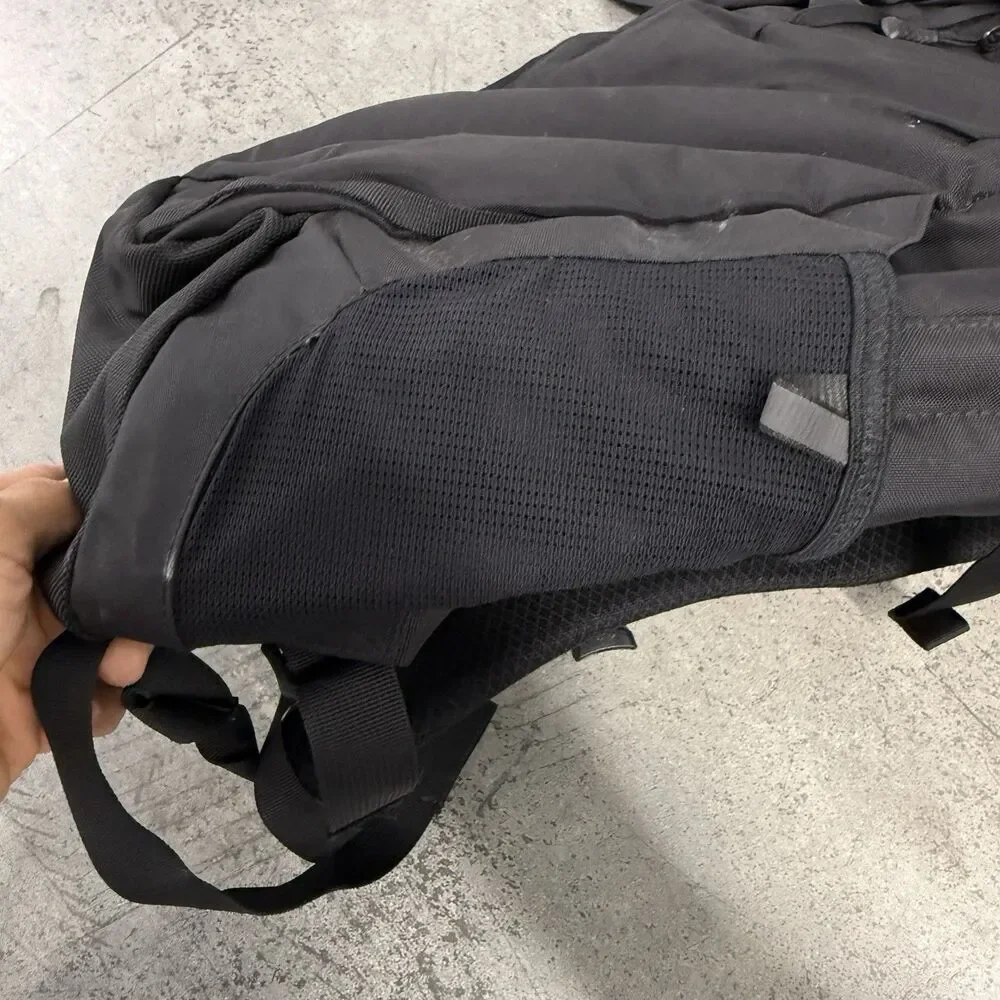 The North Face Fall Line Backpack Black School Travel Work - Company Logo